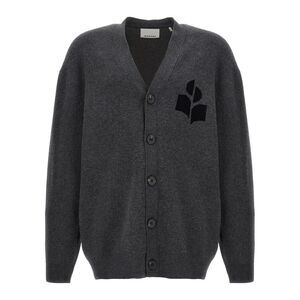 Isabel Marant Gray Cotton Men's Cardigan